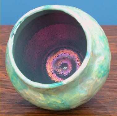 [Iridescent Pottery by Paul J. Katrich (0590)]