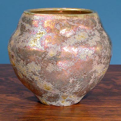 [Iridescent Pottery by Paul J. Katrich (0689)]