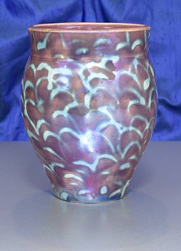 [Iridescent Pottery by Paul J. Katrich (0775)]