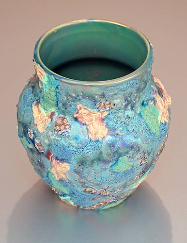 [Iridescent Pottery by Paul J. Katrich (1388)]