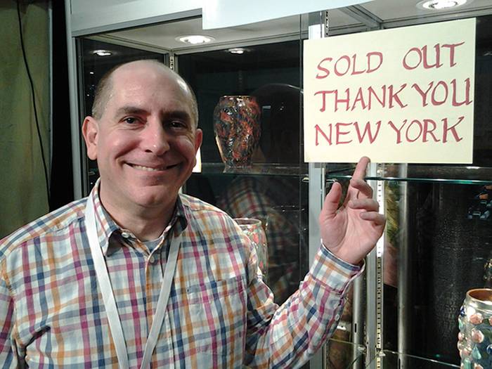 [Paul Katrich in his Pier Show Booth]
