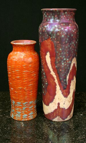 [Iridescent Pottery by Paul J. Katrich (0691 & 0694)]